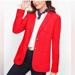 NWOT Red Talbots Aberdeen Blazer. Size 18